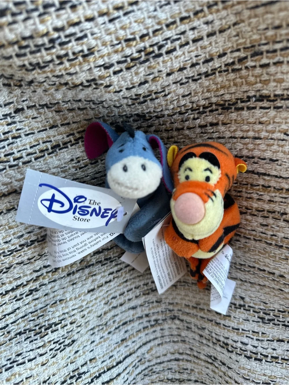 Disney Tigger & Eeyore Plush magnetic plush